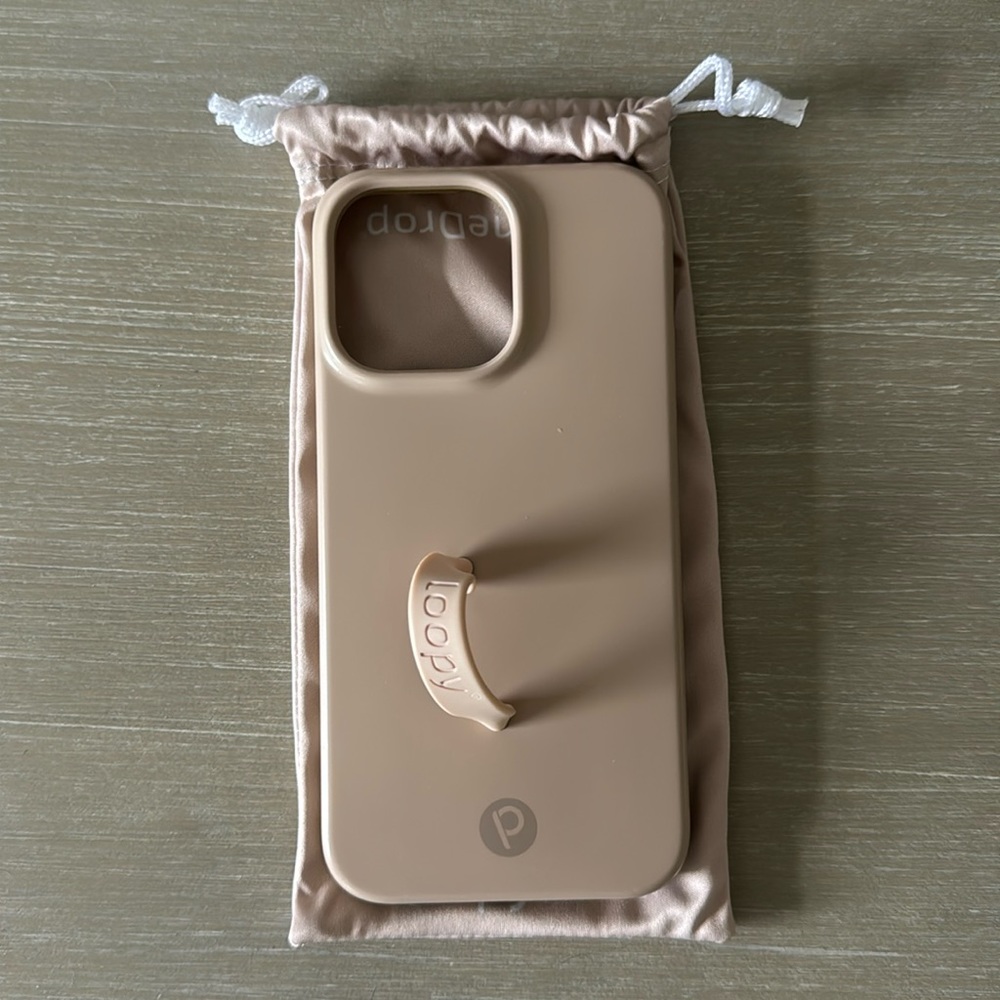 iPhone 14 Pro Max Sandstone Loopy Case